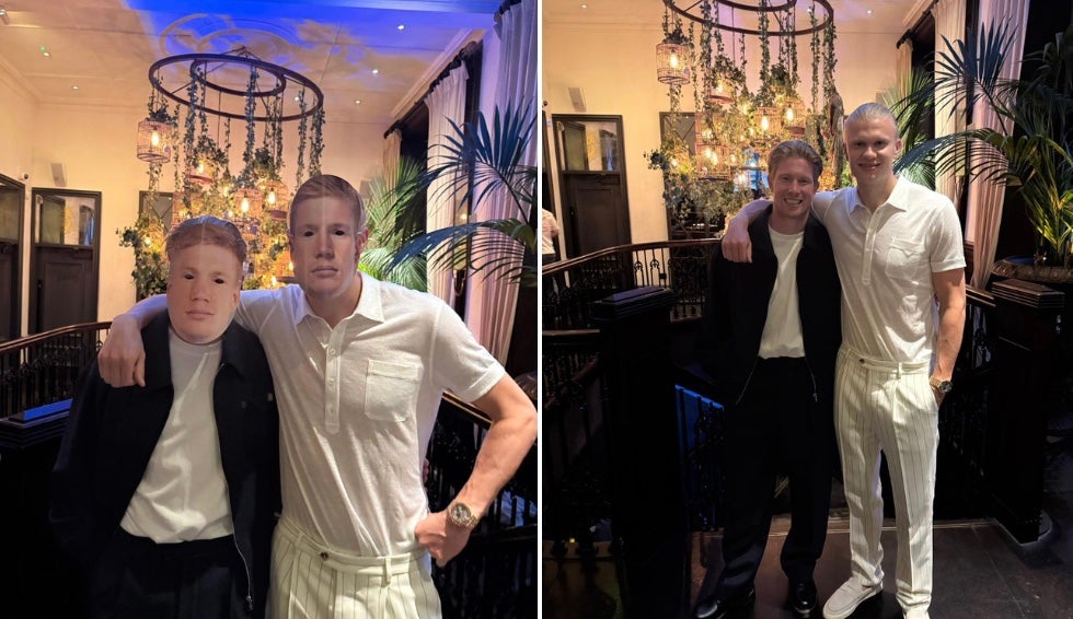 ハーランド、デ・ブライネとのユーモア溢れる投稿でファンを魅了