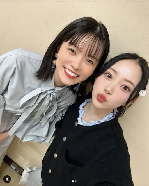 堀未央奈が志田彩良との可愛いツーショット写真を公開！ファンからいいね続出！