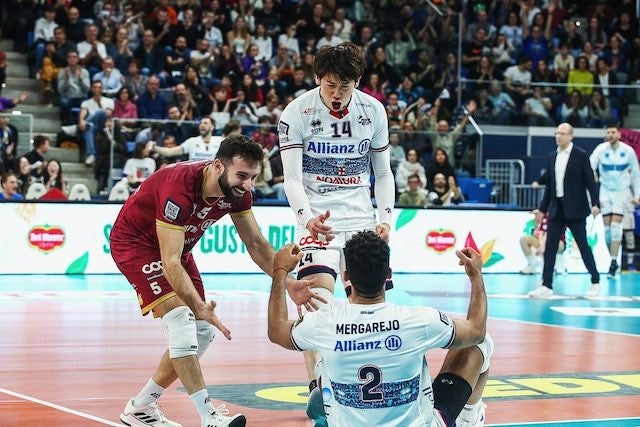 プレーオフ進出に向け石川祐希が意気込みを見せる