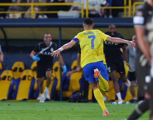 「史上最高のアイドル❤️」リーグ戦得点ランキングトップのクリスティアーノ・ロナウドが決勝点を決めチームを勝利に導く❗️