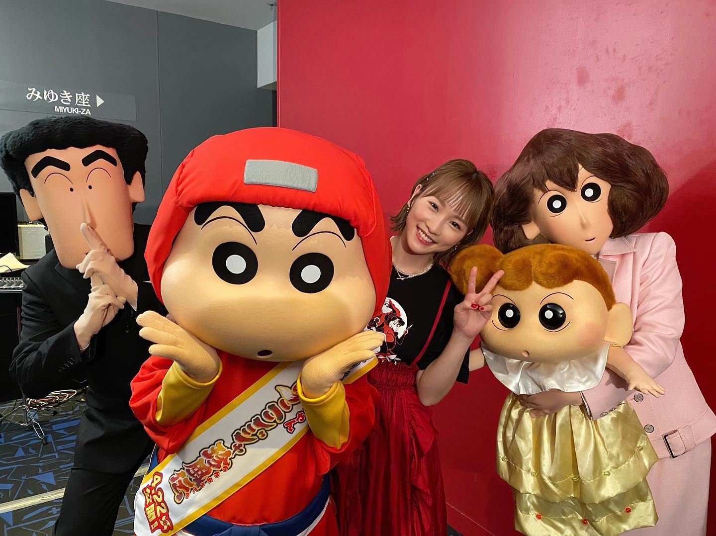 「馴染み過ぎですね🎵」川栄李奈さんが野原家の一員に❗️🥷