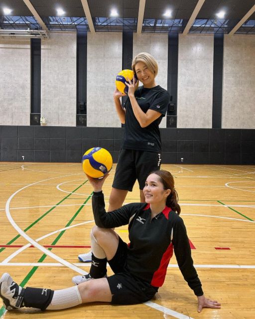 「贅沢すぎ」平野ノラ「あの元女子バレースター選手」とバレー楽しむ！