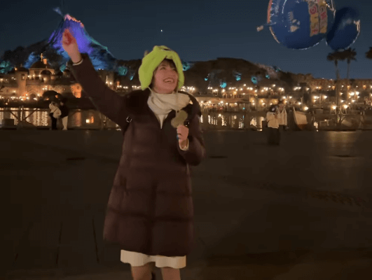 「人間を超越したカワイサです」個性派の美女アナウンサー、夜の”バルーン・ムービー”を披露しファンパレード状態！「狂気乱舞や笑」