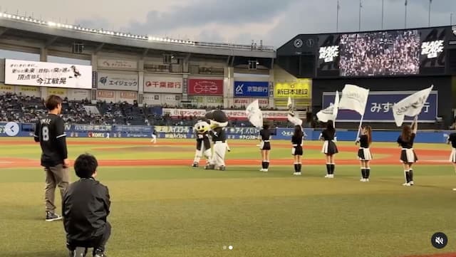 今江敏晃が人生初の始球式へ！古巣への歓声に感謝の言葉