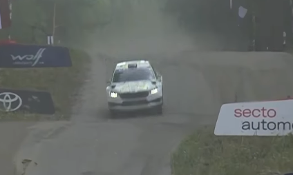 WRC 劇的逆転！エミル＆リータ組が“窓ナシ疾走”でWRC2・4位に浮上！