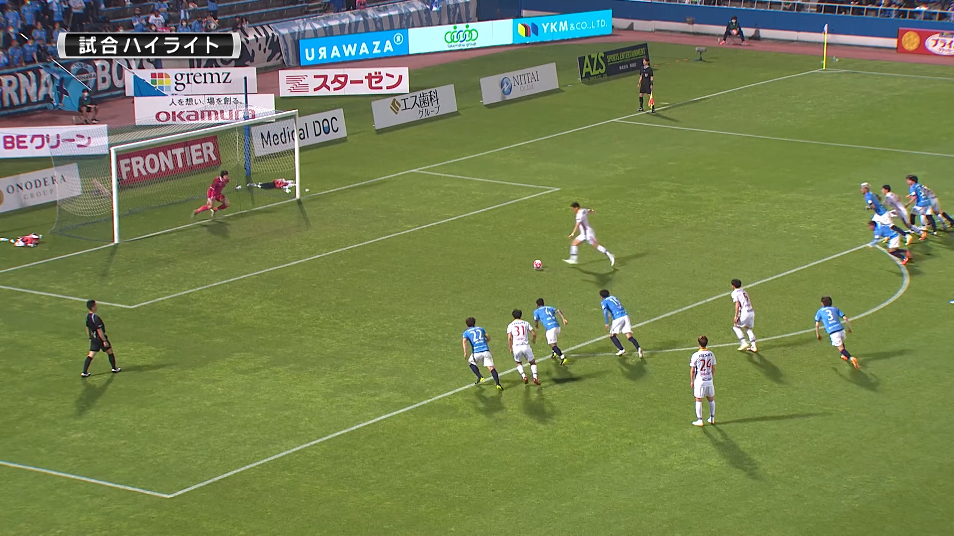 【ハイライト】ルヴァンカップ 第4節 横浜FC vs. 名古屋