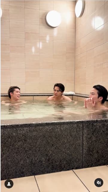 timelesz　3人での入浴シーンに「一緒に居ると家族みたいで愛しかない」
