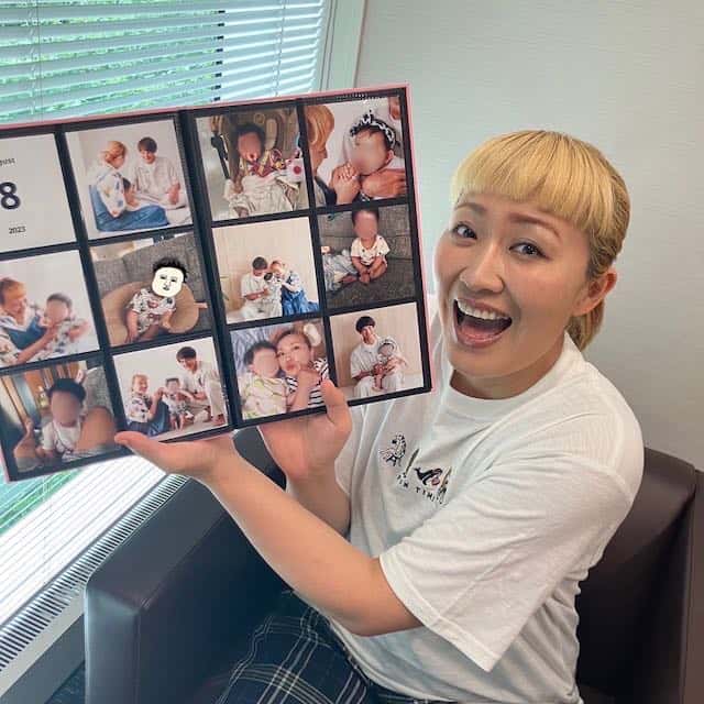 愛娘とのアルバムを作った📸丸山桂里奈 可愛らしい写真の数々が話題💓