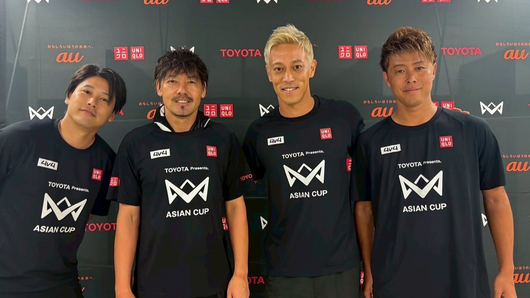 「4vs4 やってきました」松井大輔が豪華メンバーの写真を公開！