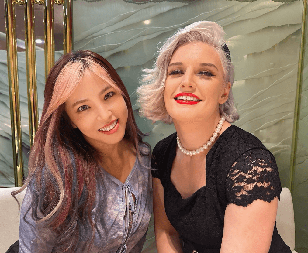 STARDOM【スターダム】 白川未奈、今夜の焼肉ディナーを報告！「We enjoyed yakiniku tonight」