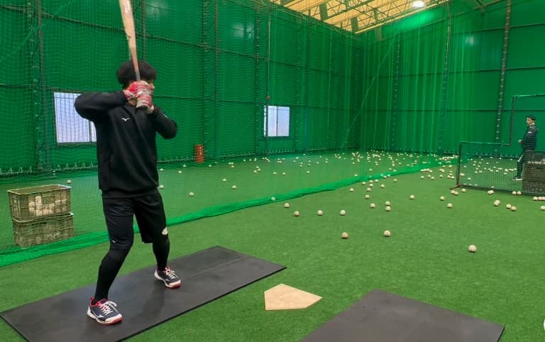 阪神・森下翔太　自主トレの動画を公開！「60点のバッティング」