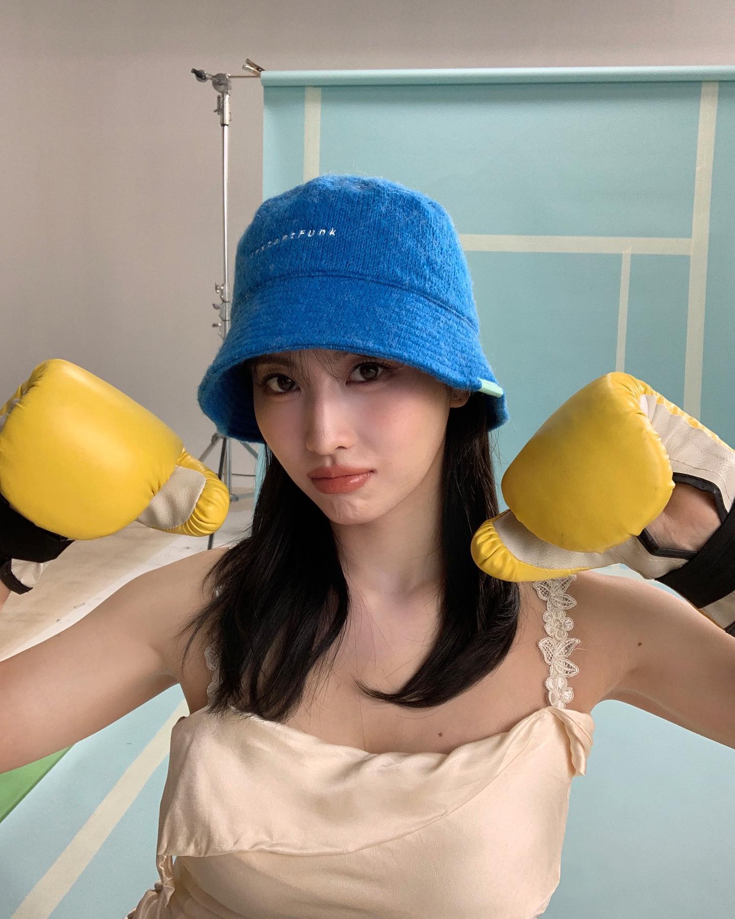 TWICE・モモがボクサーに？！🥊最新ショットが可愛すぎる！！🧸💖