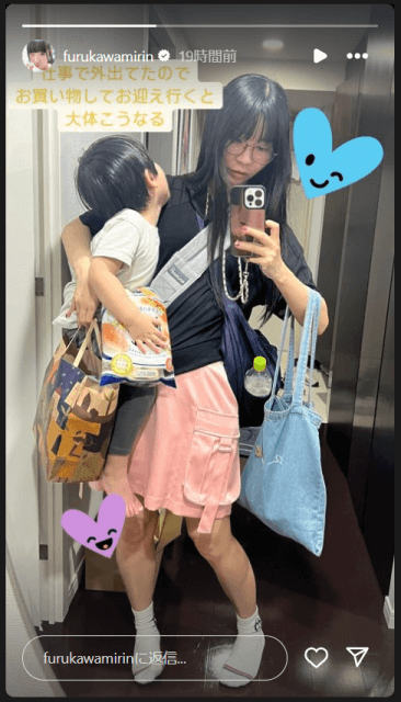 ママアイドルのリアル　「でんぱ組.inc」古川未鈴が息子を抱きながら子育ての様子を公開