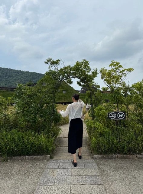 癒しのオフ旅！三重バイオレットアイリス・藤澤舞子が訪れた風穴の天国