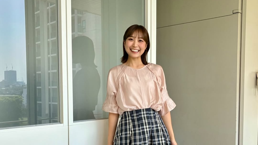 「かわいいと癒しをありがとう」テレ朝・松岡朱里アナ、今週もおつかれさまでした
