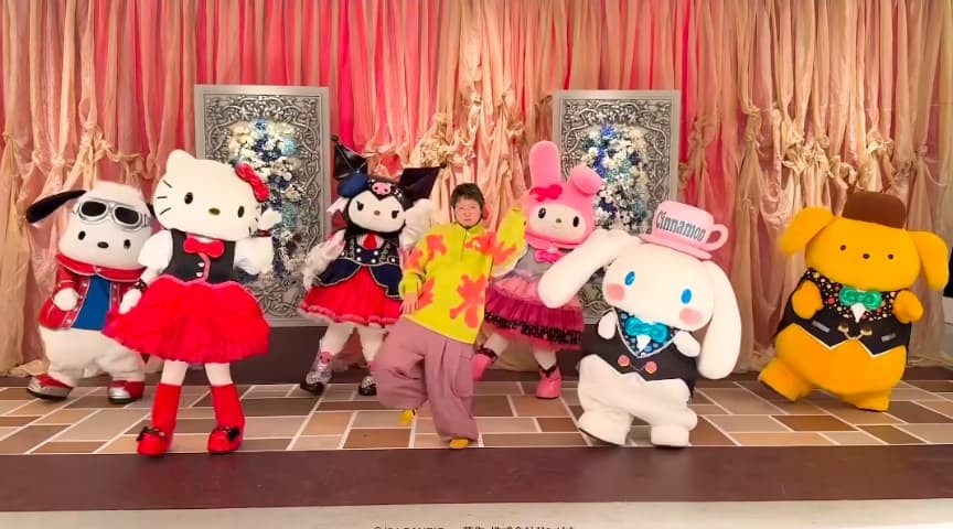 こっちのけんと　サンリオキャラとギリギリダンス！！