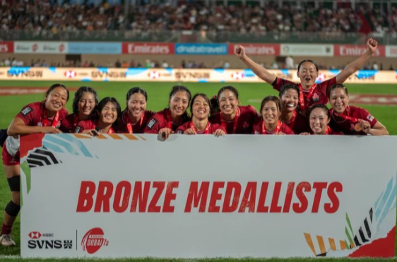 女子セブンズ日本代表 過去最高の世界 3位でメダル獲得！