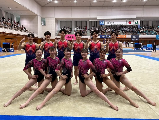 全日本インカレ団体準優勝の順大体操部・笠原有彩、大会総括＆感謝のインスタ投稿！