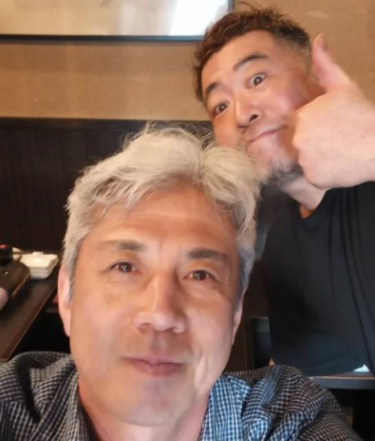 緒方耕一、中畑さんの息子さんのお店で“貴重なひととき”を満喫！