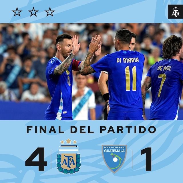 今月で37歳のメッシが2ゴール1アシストの活躍！