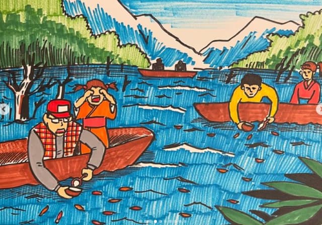 アーティスト 鉄拳 爆笑ネタを投稿！「こんな金魚すくいは罰金100万円だ。」