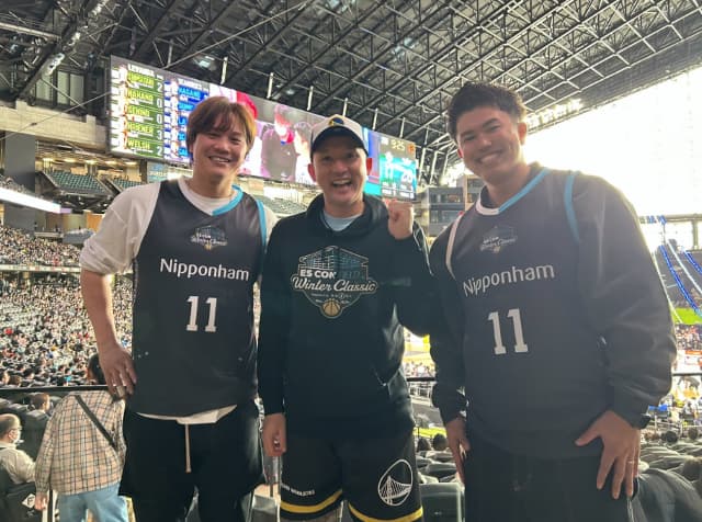 「素敵な仲間に会いました」杉谷拳士がバスケ観戦で豪華メンバーと再会⁉