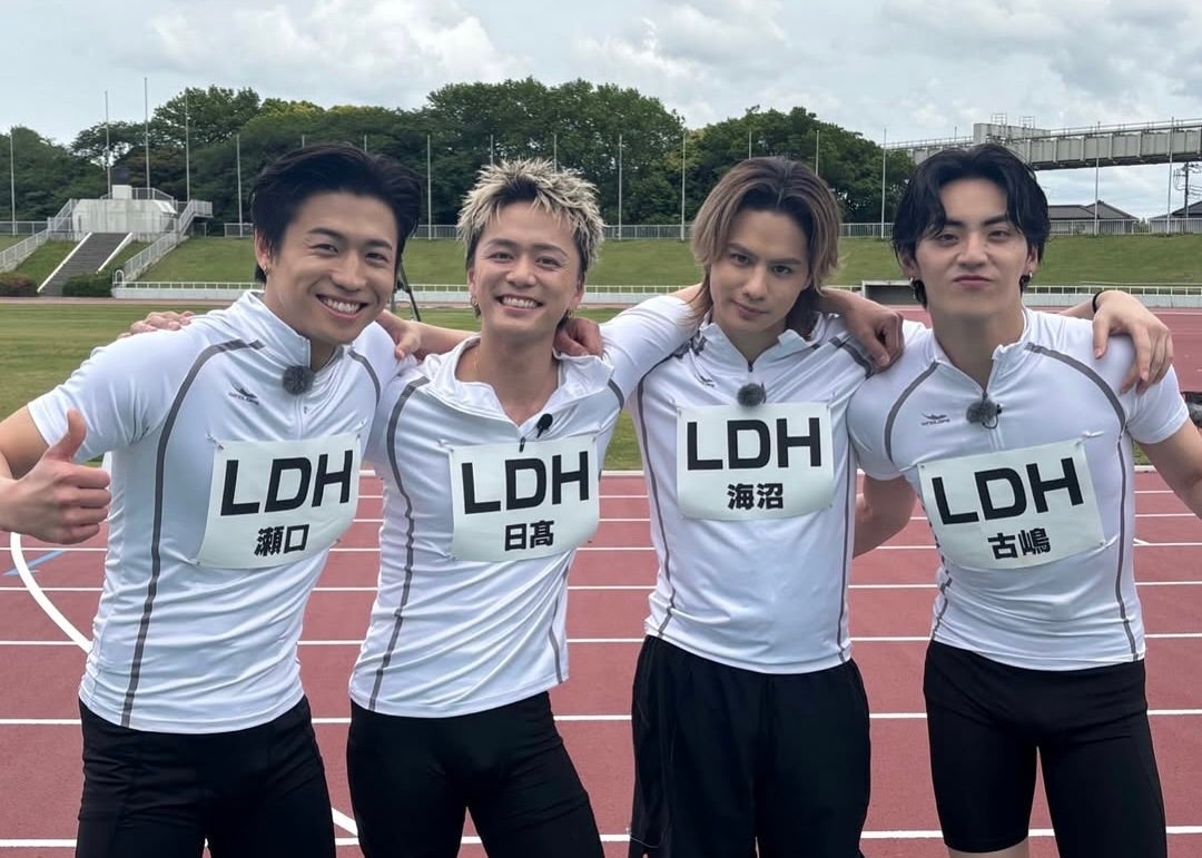 LDH陸上部“本気の陸上勝負”で話題！鬼レンチャンリレーに全力疾走