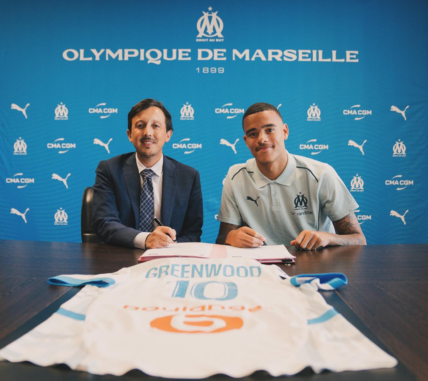 「背番号は〇〇」グリーンウッドがマルセイユ移籍の喜びを報告！