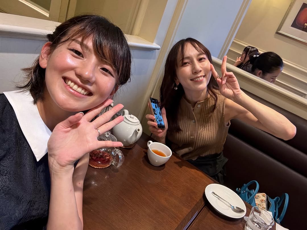 「いつも優しくてかわいくておもしろくて楽しくて...」ナレーター兼アナウンサー・塩原桜、久しぶりにあの人に遭遇！