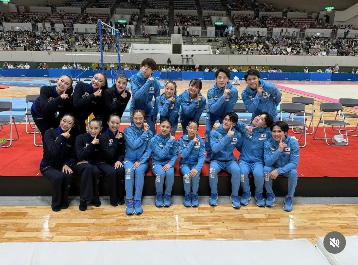 パリ五輪3冠🥇🥇🥇岡慎之助　試合とは違った世界レベルの体操演技に、「楽しかったです」「みんなのお茶目な一面も💕」などファンから歓喜のコメント続々！！！