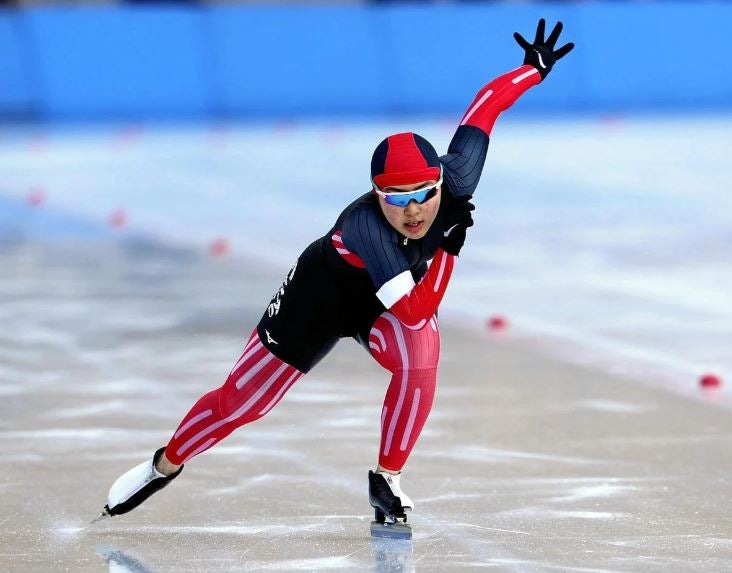 帯広三条の奥秋静子が５００ｍ３連覇、ライバル対決制し狙うは世界ジュニア連覇…高校総体