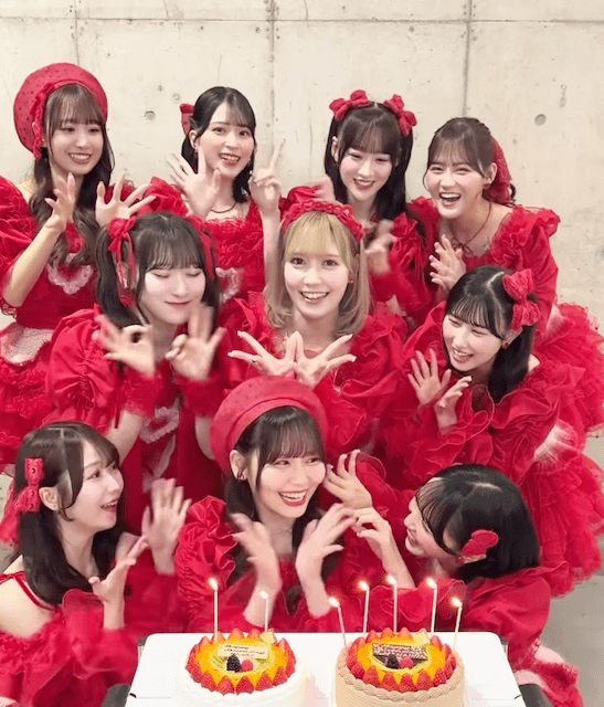 イコラブ・大場花菜の誕生日をメンバー全員でお祝いする動画を公開