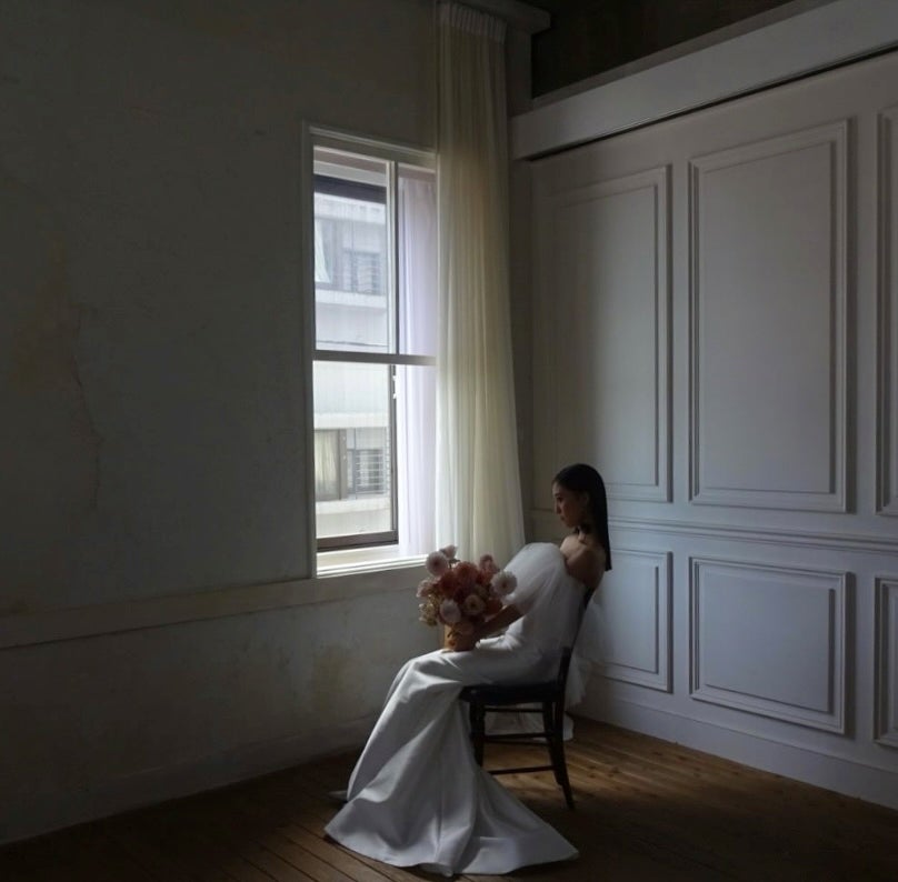 あの人気女優がウェディングドレス姿を披露