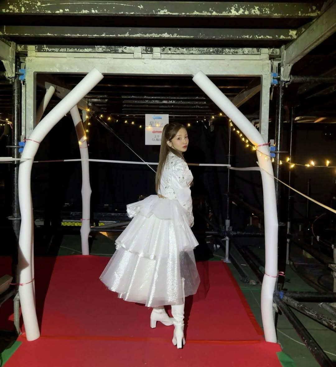 板野友美 AKB48・20周年公演で魅せた美しいドレス姿を公開