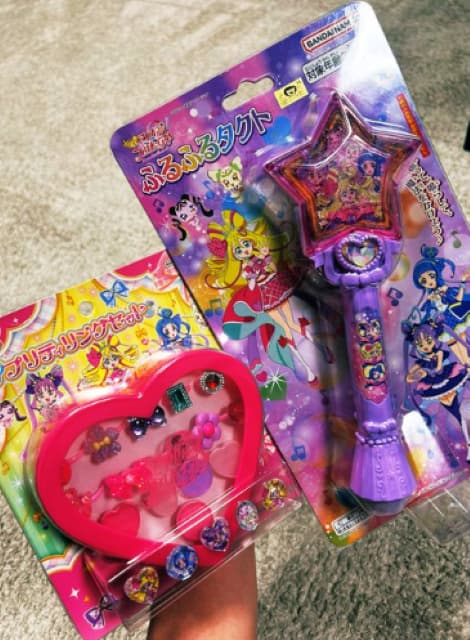 「我に帰った時にはお会計終わってました」JOYが娘のためにプリキュアグッズを購入しシェア
