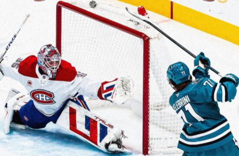 NHLまるで芸術！サンノゼ・シャークスの“完璧すぎる連携弾”が大反響