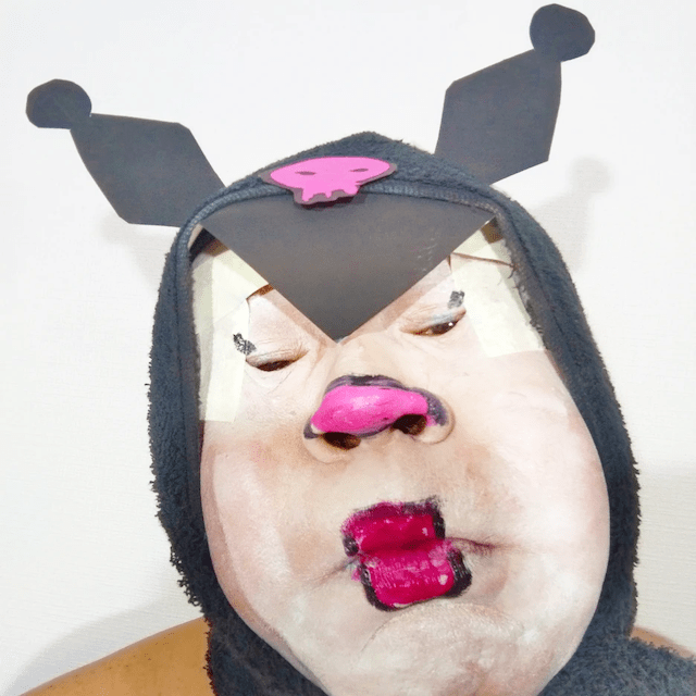 クロミちゃんになりきる！石塚英彦がサンリオキャラクターのコスプレを披露