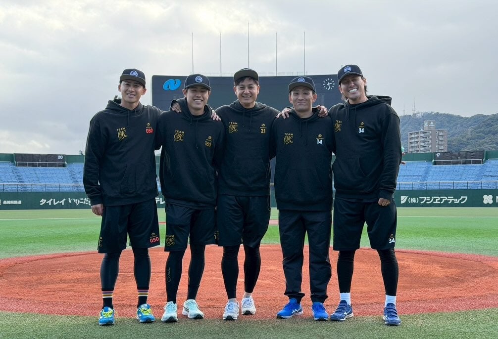 阪神・大竹耕太郎 自らが塾長を務めた長崎自主トレ終了を報告 キャンプに向け準備は万全