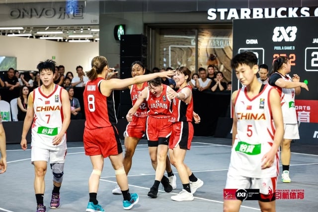 日本バスケットボール協会(JBA)発表、3x3 U23日本代表がアジア最終戦で躍動。伊波美空らが活躍
