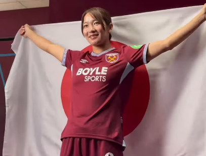 「若奥様カッコエエ！」美女サッカー選手、移籍先でエネルギー全開！”撮影ムービー”の披露にファン歓喜「カッコいいです」