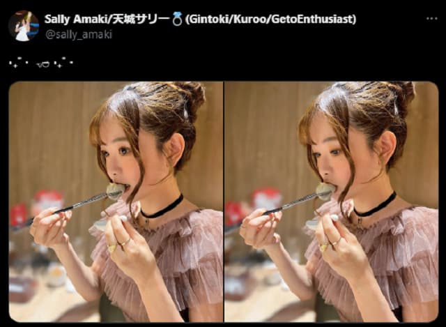 「小籠包食べてるだけなのに…」女性声優が可愛すぎる写真を投稿！