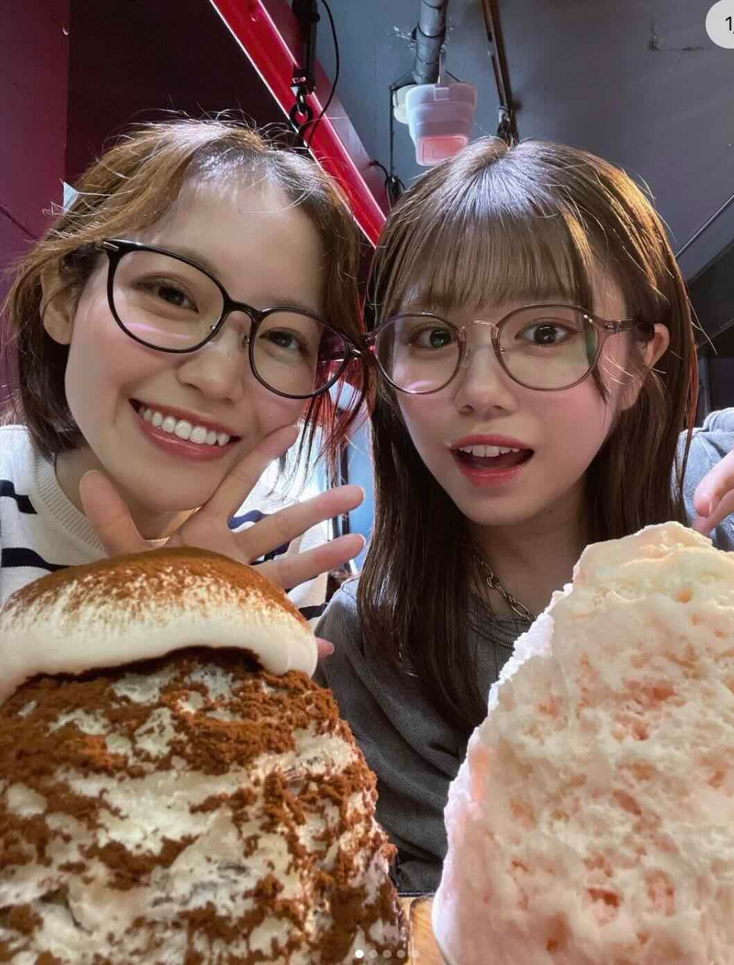 櫻坂46・武元唯衣 が松田里奈との接近ツーショットを公開！