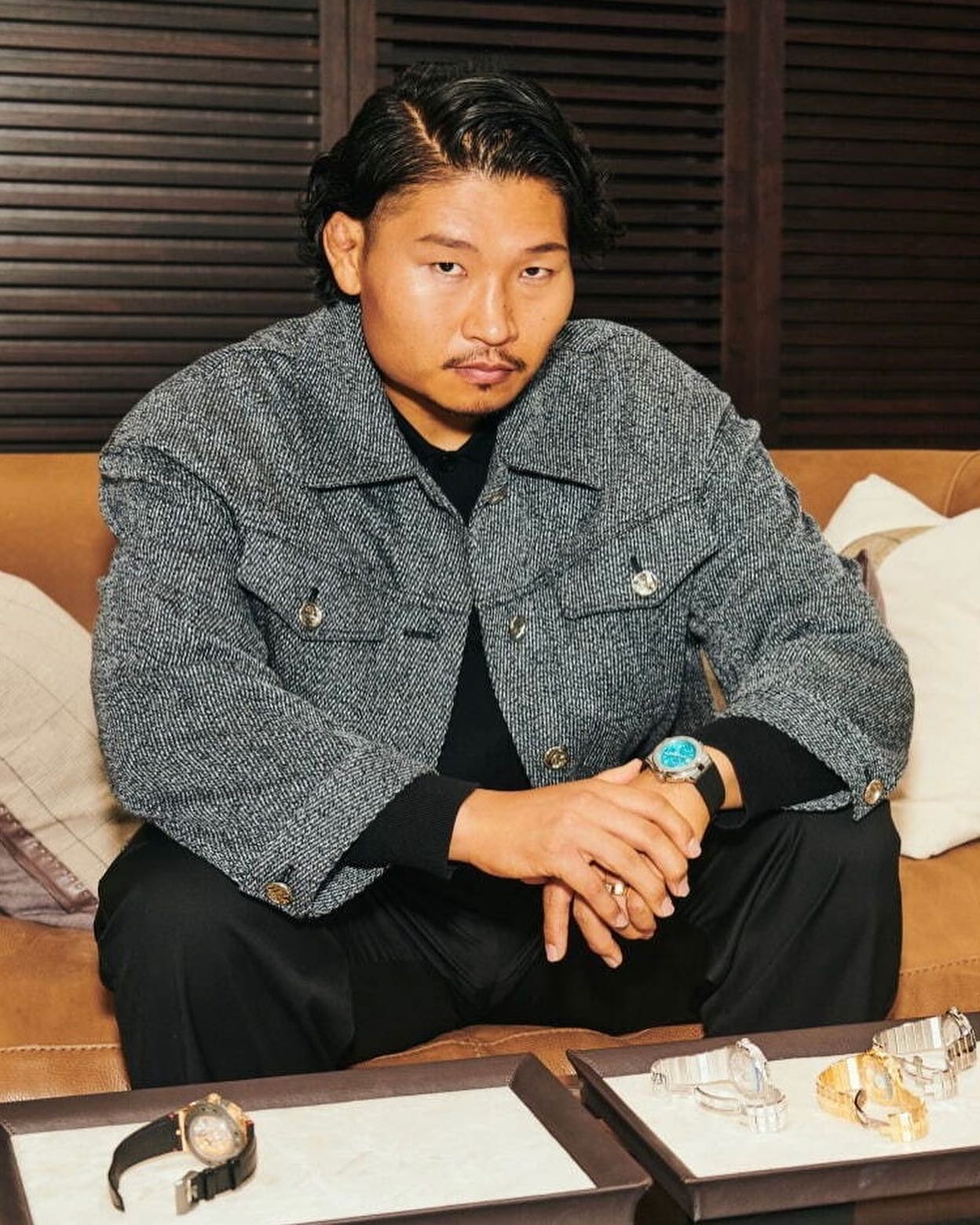 稲垣啓太「笑わない男」はショパールの腕時計を着けこなす⌚️✨