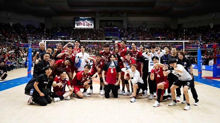 「ホームゲームはやっぱり楽しい」石川祐希、ドイツ戦逆転勝利笑顔ショットに大反響！