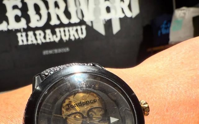 鈴木みのる、ビビビッときた相棒！テンデンス限定SKULL WATCHに惚れ込む
