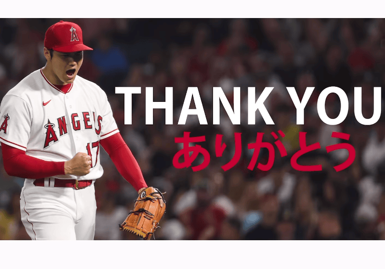 エンゼルスから大谷翔平へ「おかえり」