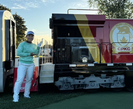 「感謝の笑顔」畑岡奈紗、カナダでの熱戦を終え大会に感謝！現地で見せた爽やかオフショットが話題