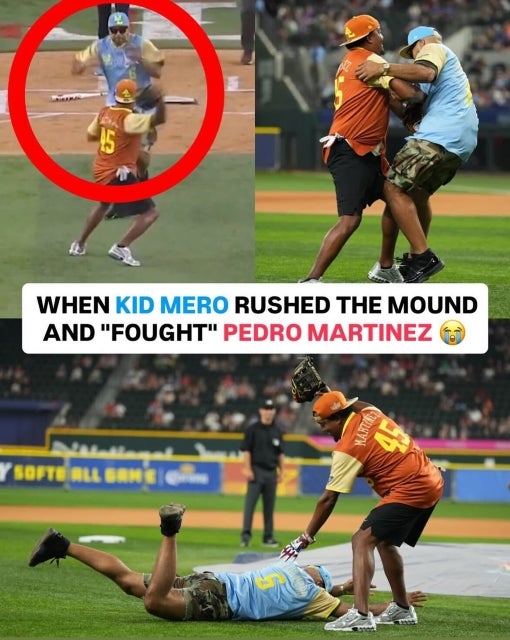 レジェンドの爆笑乱闘劇。ペドロ・マルティネスが「キッド・メロの突撃」に本気で応えた