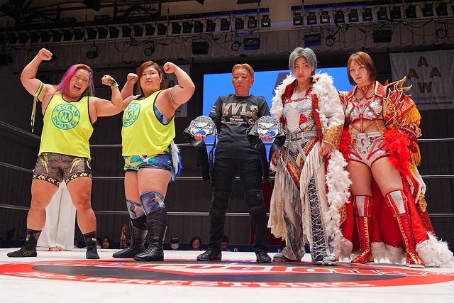 Sareee＆彩羽匠がAAAWタッグ王座ドロー防衛も「悔しすぎる」 限界突破へSareeeが熱意