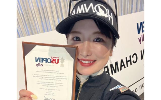 プロゴルファー・林菜乃子、全米女子OP初出場決定！夢の舞台で「たくさん吸収したい」